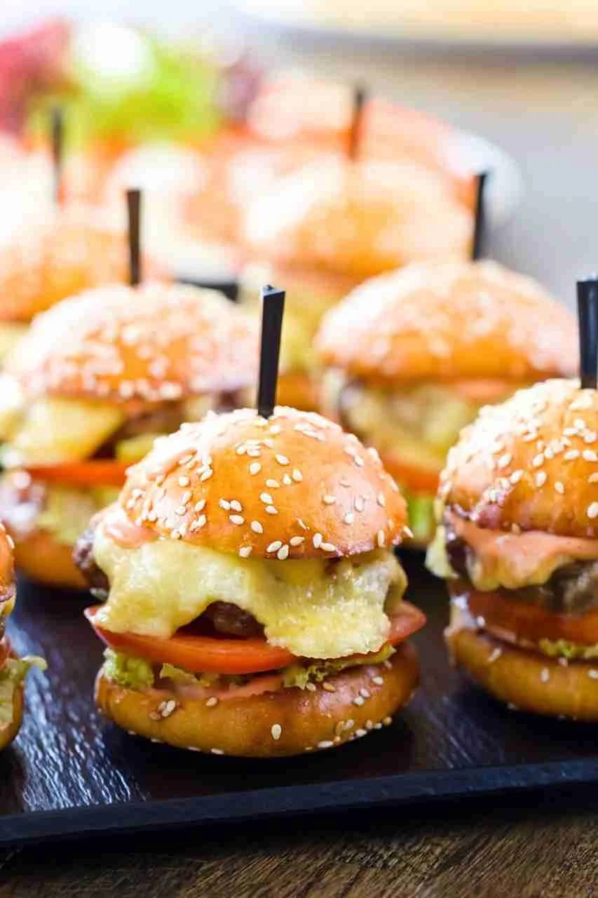 Mini-burgers cocktail traiteur